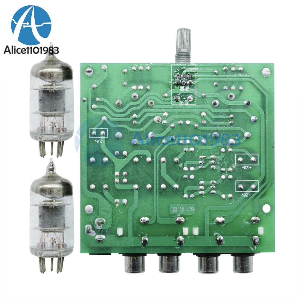 6J1 Valve Pre-amp Tube PreAmplifier Board Bass on Musical Fidelity X10-D circuit