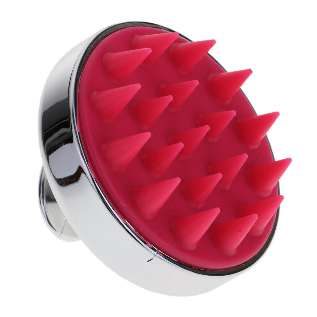 5 Pieces Silicone Scalp Shampoo Massage Brush Washing Massager Hair Comb