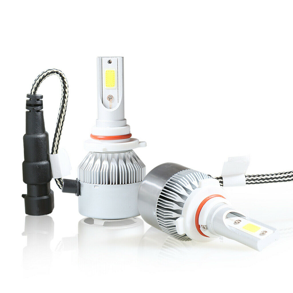 2X White LED Headlight Bulb Headlamp 6000K 3800LM 36W Car Driving Light 9006