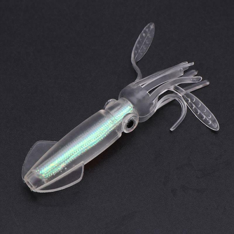 Fishing Bait Soft Lure Night Luminous Colorful 10cm8g Baits Lifelike Artificial