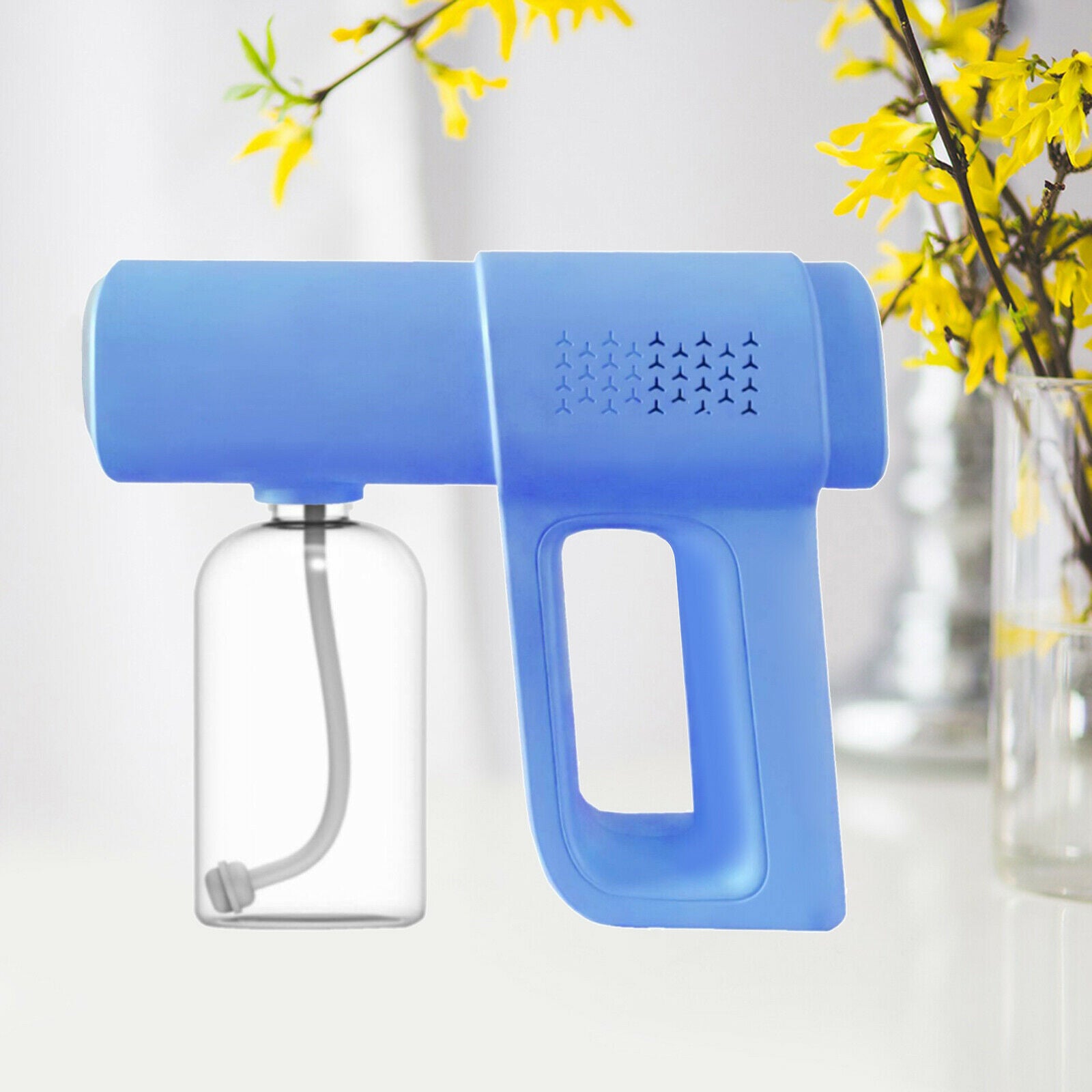 Blue Handheld Disinfectant Sanitizer Fog Machine 380ml Atomizing Sprayer