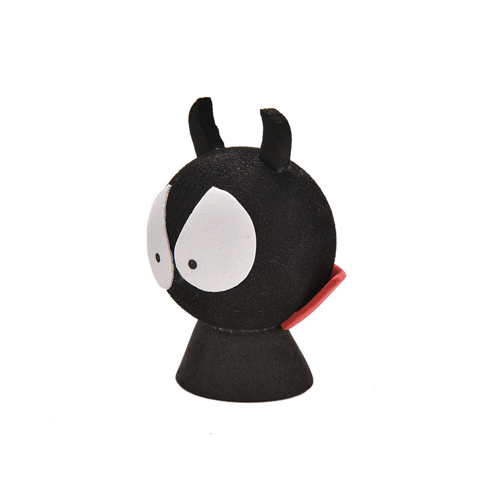 1 Pcs Red Shirt Devil Antenna Topper Eva Decorative Car Topper Balls Blac.l8
