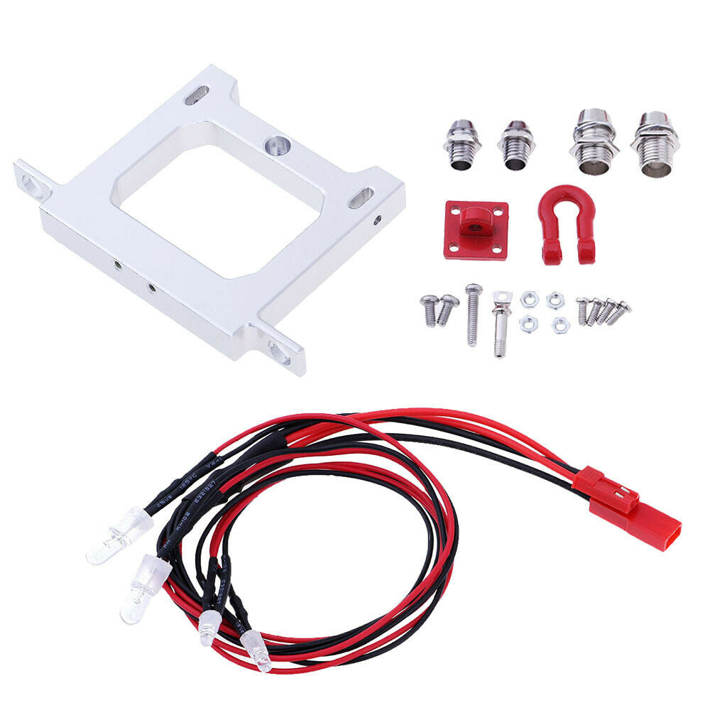 Rear Bumper Protector for WPL JJRC Q60 Q61 4WD 6WD RC Car Parts with Hook and