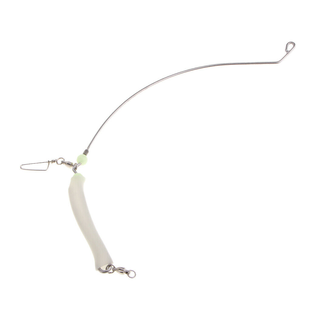 Bent Anti  Booms with Luminous Tube Sea Fishing Rig Booms 30cm