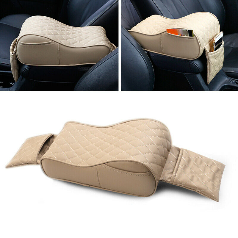 1PC Car General Cover Rest Center Box Armrest Pillow Memory Cotton Foam Cushion