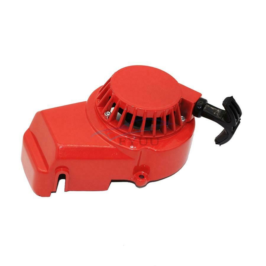 1x Red Metal Pull Starter 47cc 49cc For 2 Stroke Engine ATV Motorcycle Scooter
