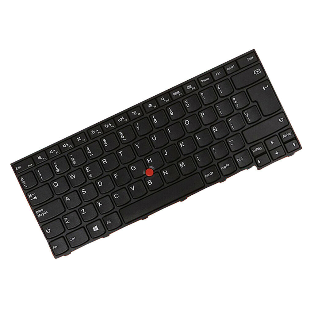 Keyboard for Lenovo Thinkpad E470 E475 Black Spanish