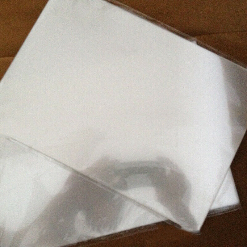 20Pc A4 Clear Screen Printing Inkjet Film PET Sheet for PCB Inkjet Print Stencil