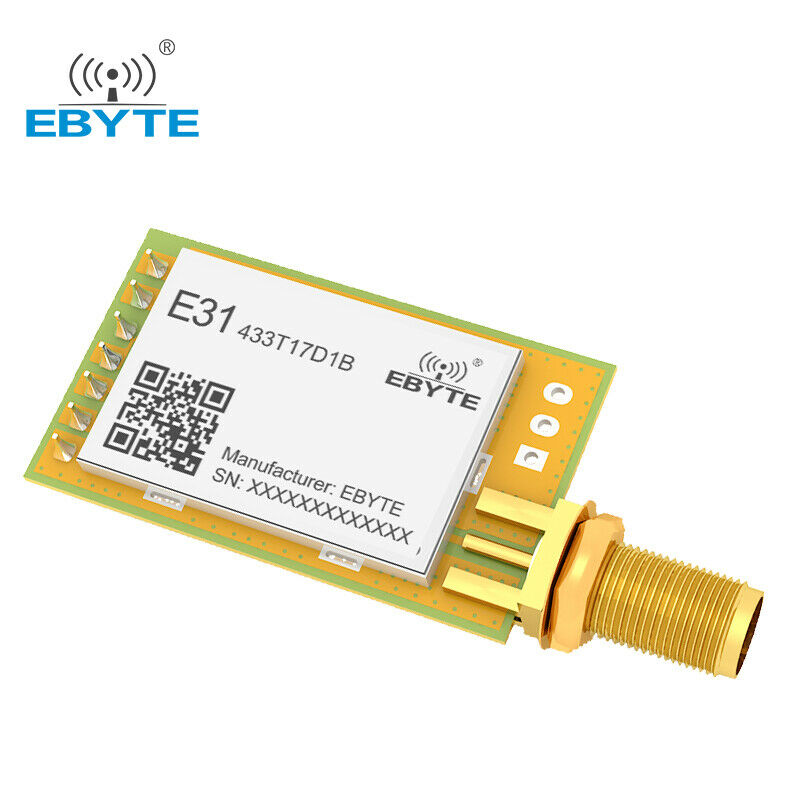 AX5243 Wireless UART Module 433Mhz 17dBm Low Power Consumption With Antenna