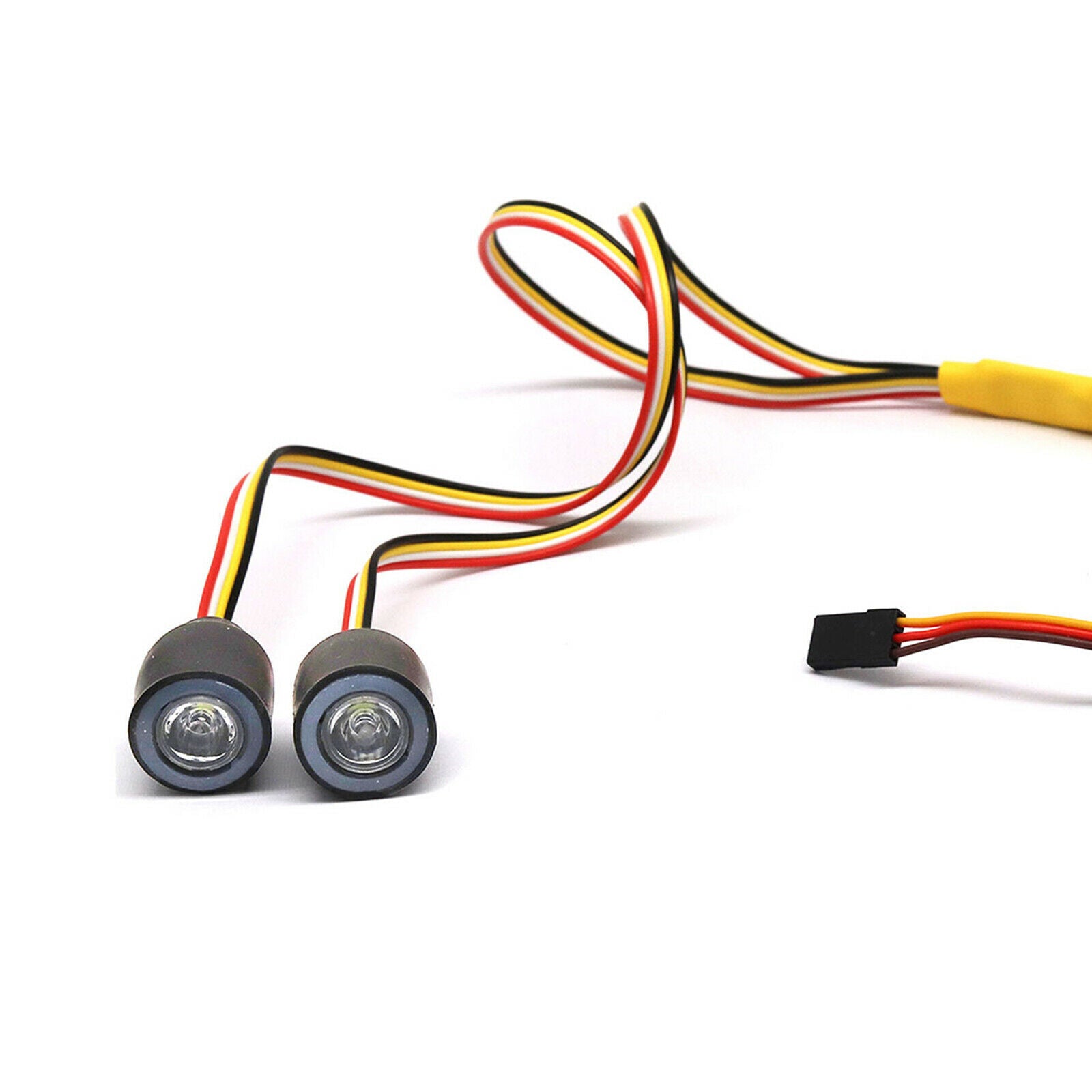 19mm LED Headlights Colorful for RC Crawler Upgrades Parts Accessories