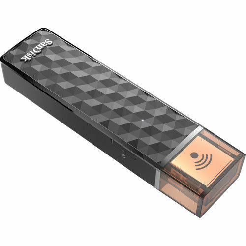SanDisk Media 128GB Wireless Connect Stick Wifi Flash Drive SDWS4-128G USB 2.0