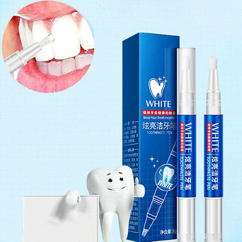 1pc Magic Natural Teeth Whitening Gel Pen Cleaning Remove Stains Care Too.l8