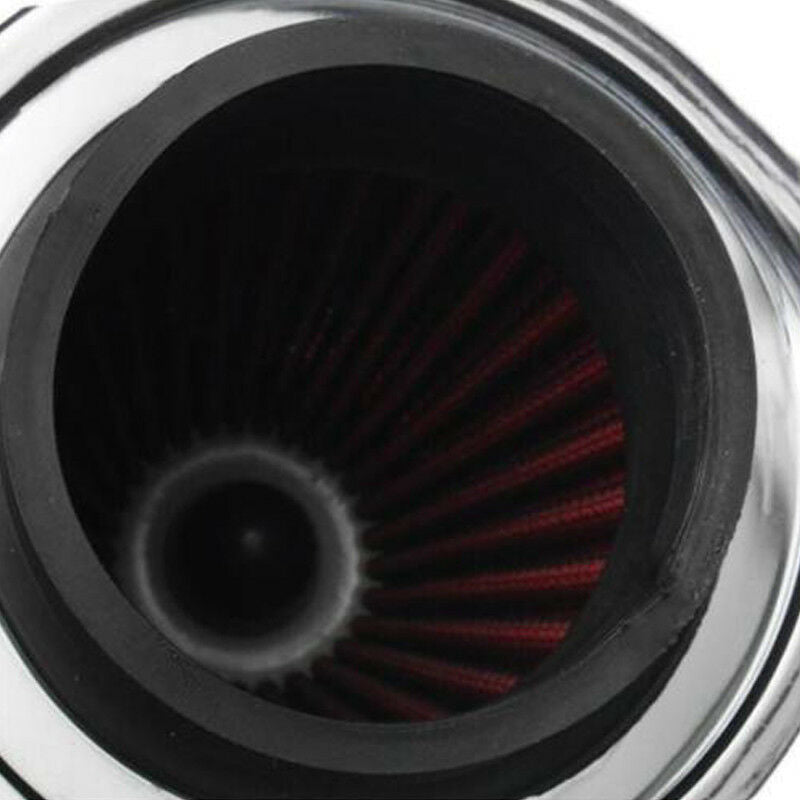 3" Inlet/5" Carbon Fiber Look Chamber Air Filter For Cold Air/Short Ram Intake
