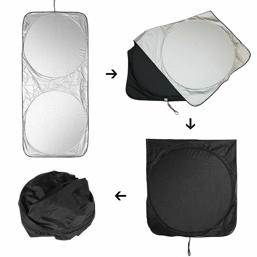 For Mercedes-Benz Windshield Sun Shade UV Heat Shield Huge Large Size 190x90CM