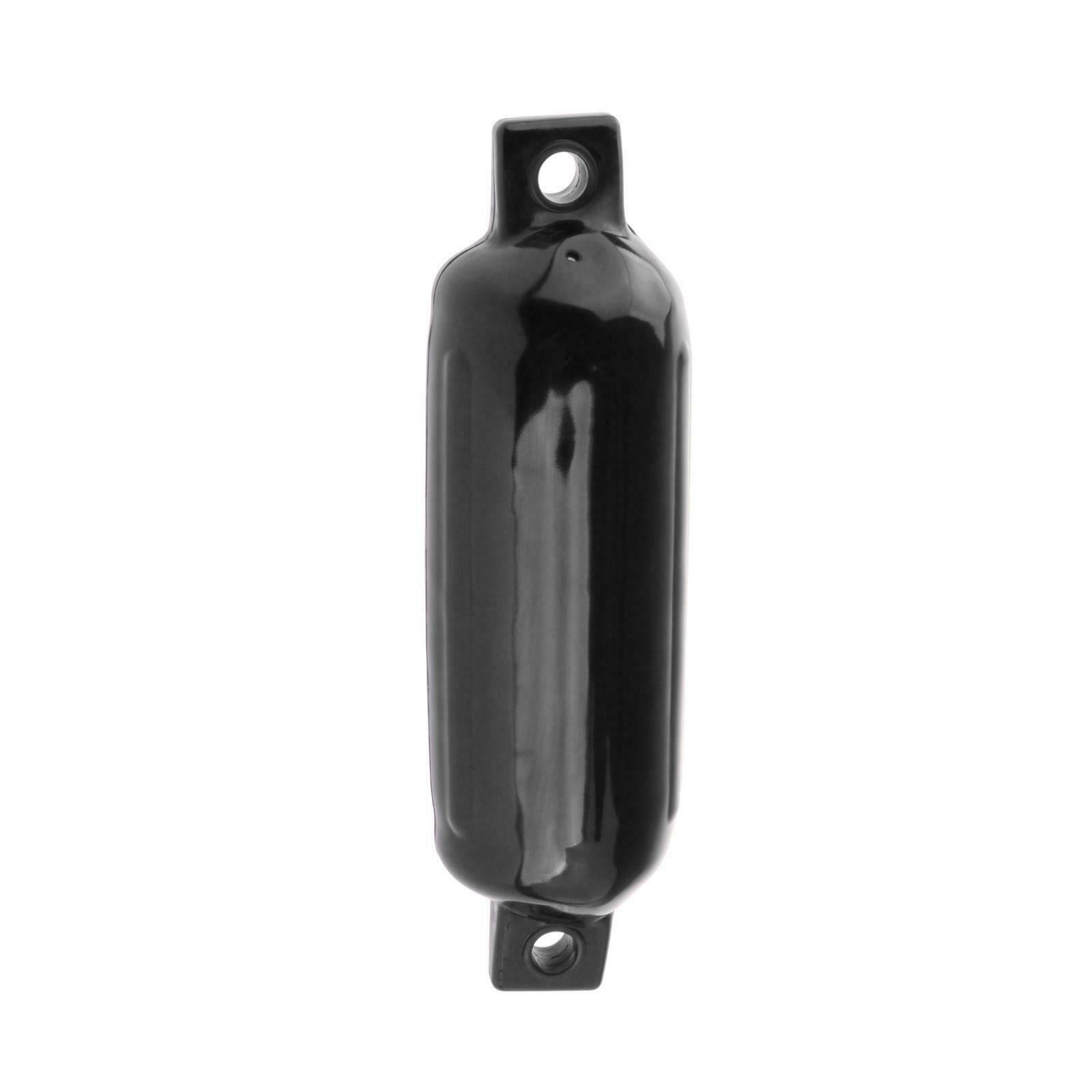 Boat Fender Bumper Yacht Dock Shield Protection Anti-collision Mooring Black