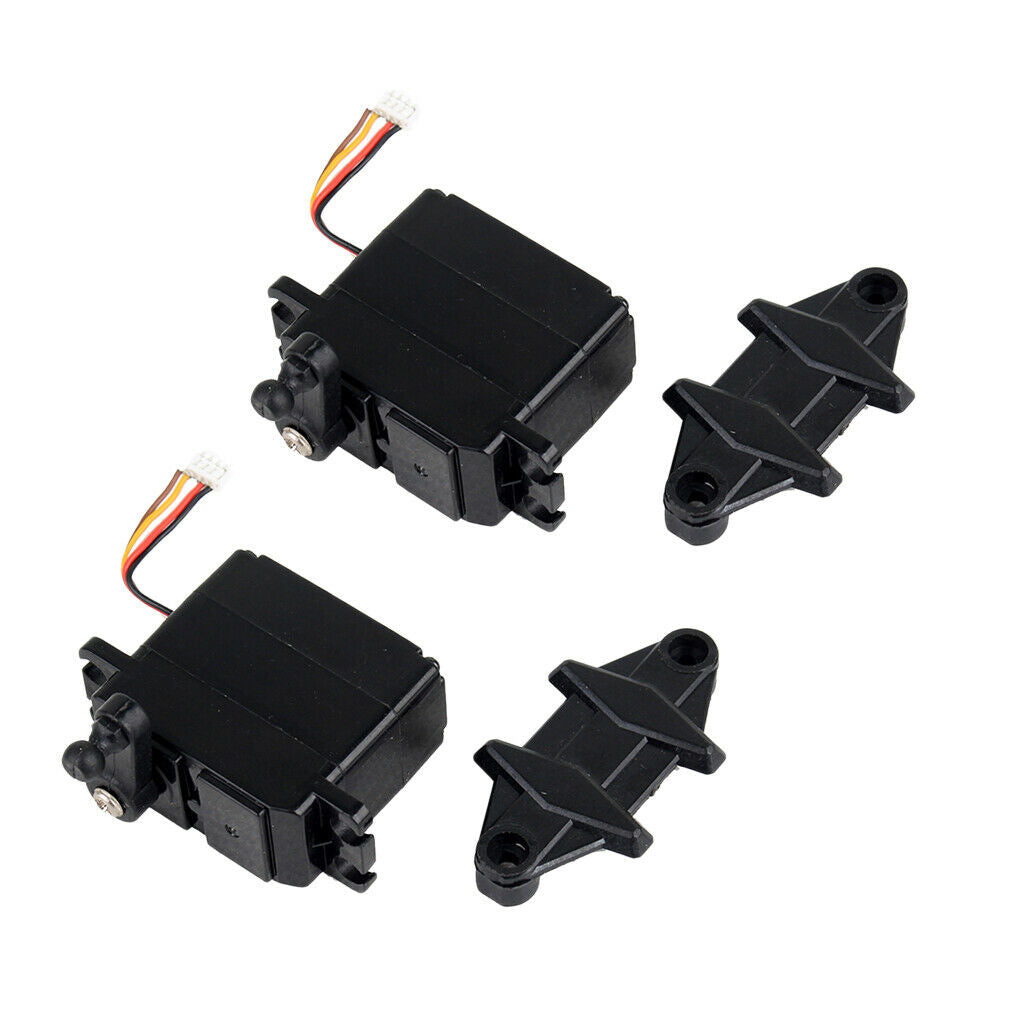 2Pieces XINLEHONG 9125 1/10 RC Car Servo Steering Gear Wire Toys Parts