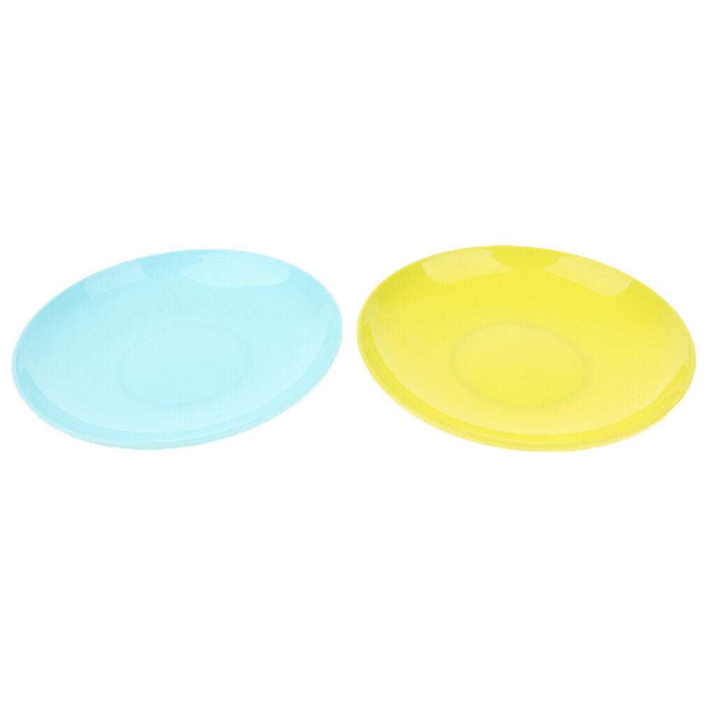 6pcs/Set Serving Plates Dishes Food Snack Sugars Container for Outdoor Camping