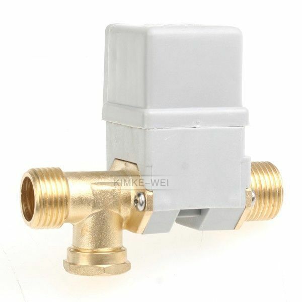 Electric Solenoid Valve for Water Air N/C 12V DC 1/2"