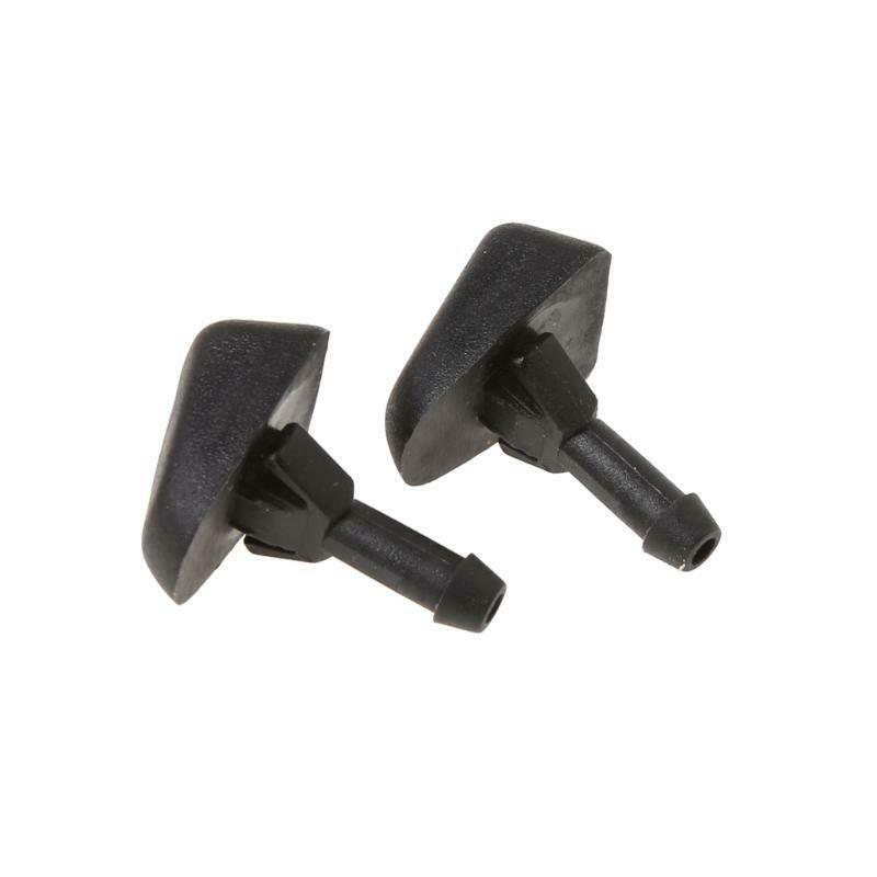 2 Pcs Windshield Washer Wiper Water Spray Nozzle Jet