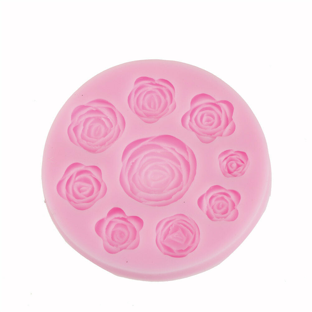 Blumen Silikonform Fondantform Kuchen dekorieren Werkzeuge Schokoladenform OZBD