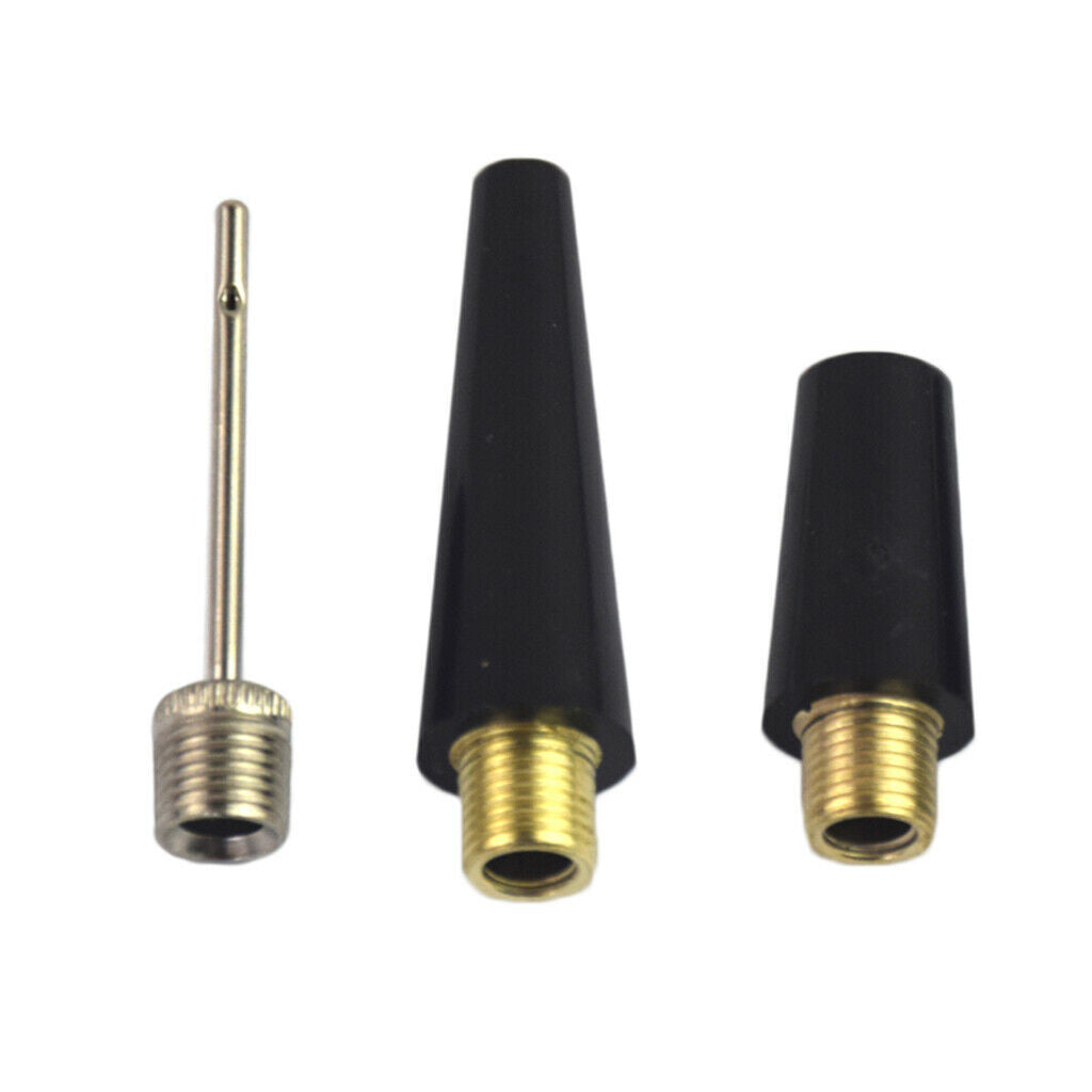 Valve Adapter Ball Inflator  Nozzle Adapter Kit, 1x  + 2 Nozzles