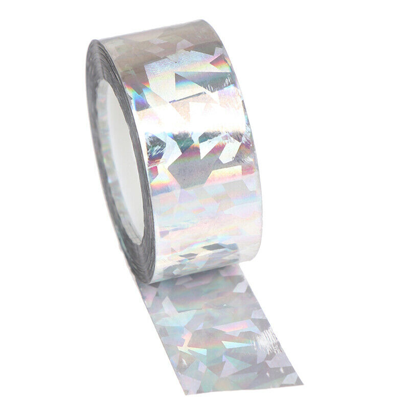 1PC Flash Reflective Bird Scare Tape Repellent For Orchard Pest Control Ta T.DD