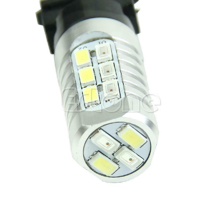 1PC 3157 50W 5630 Dual Color Switchback Yellow White LED Turn Signal Light Bulbs