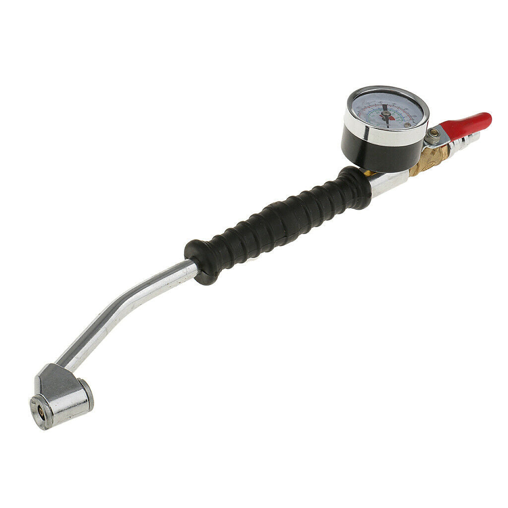 Car Motorcycle Air Tyre Inflator Pressure 0-220 PSI For Airline Compressor