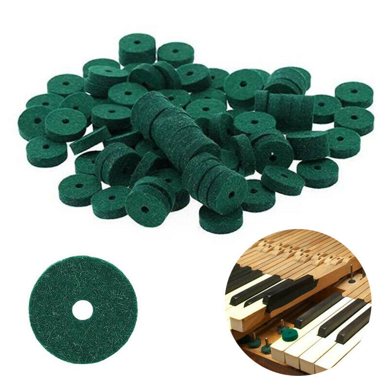 90Pcs 22mm Piano Felt Pads Wool Felt Cushion Piano Washers Piano Leveling Ke SJ
