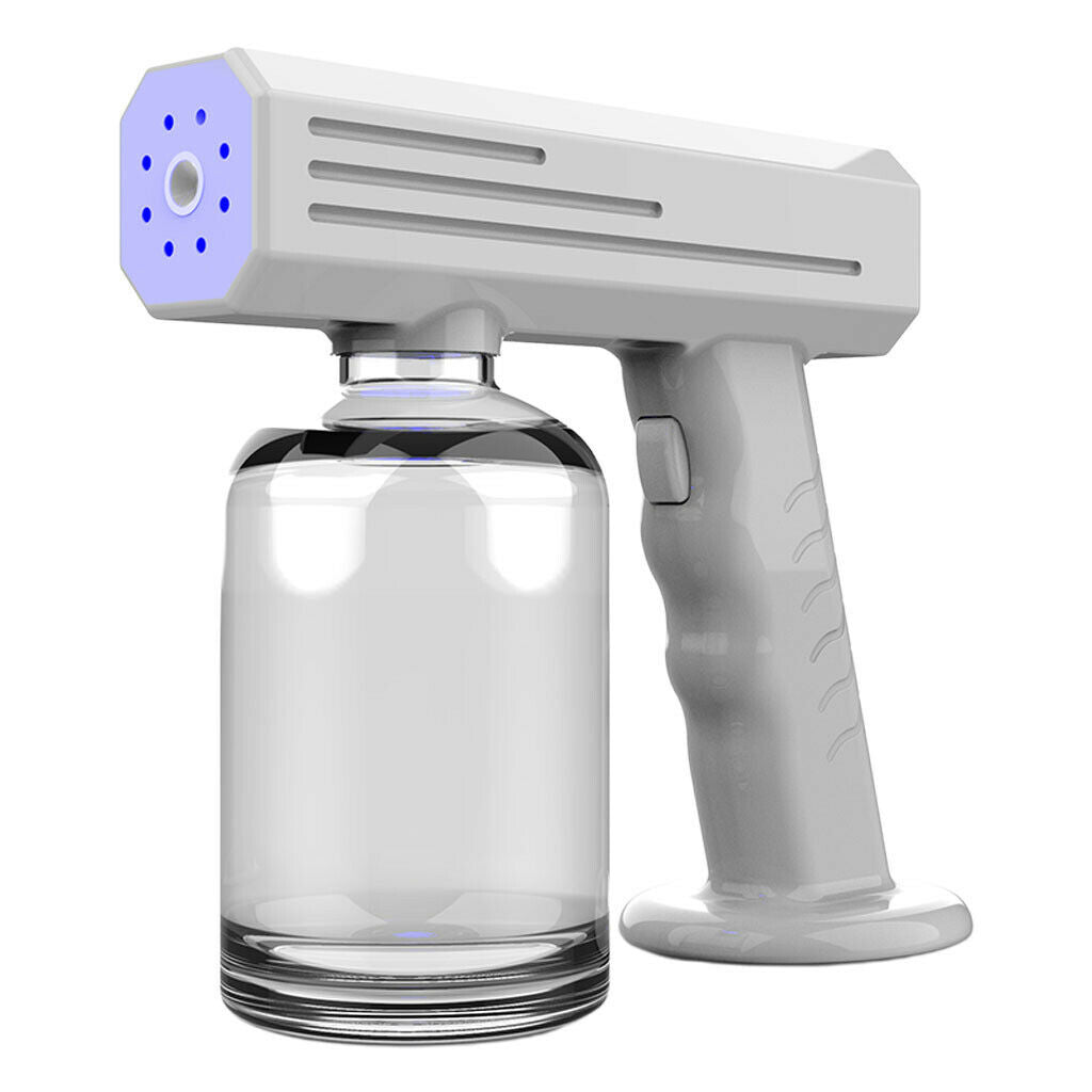 Cordless Electric Nano Disinfectant Sanitizer 480ml Spray Gun USB Charging