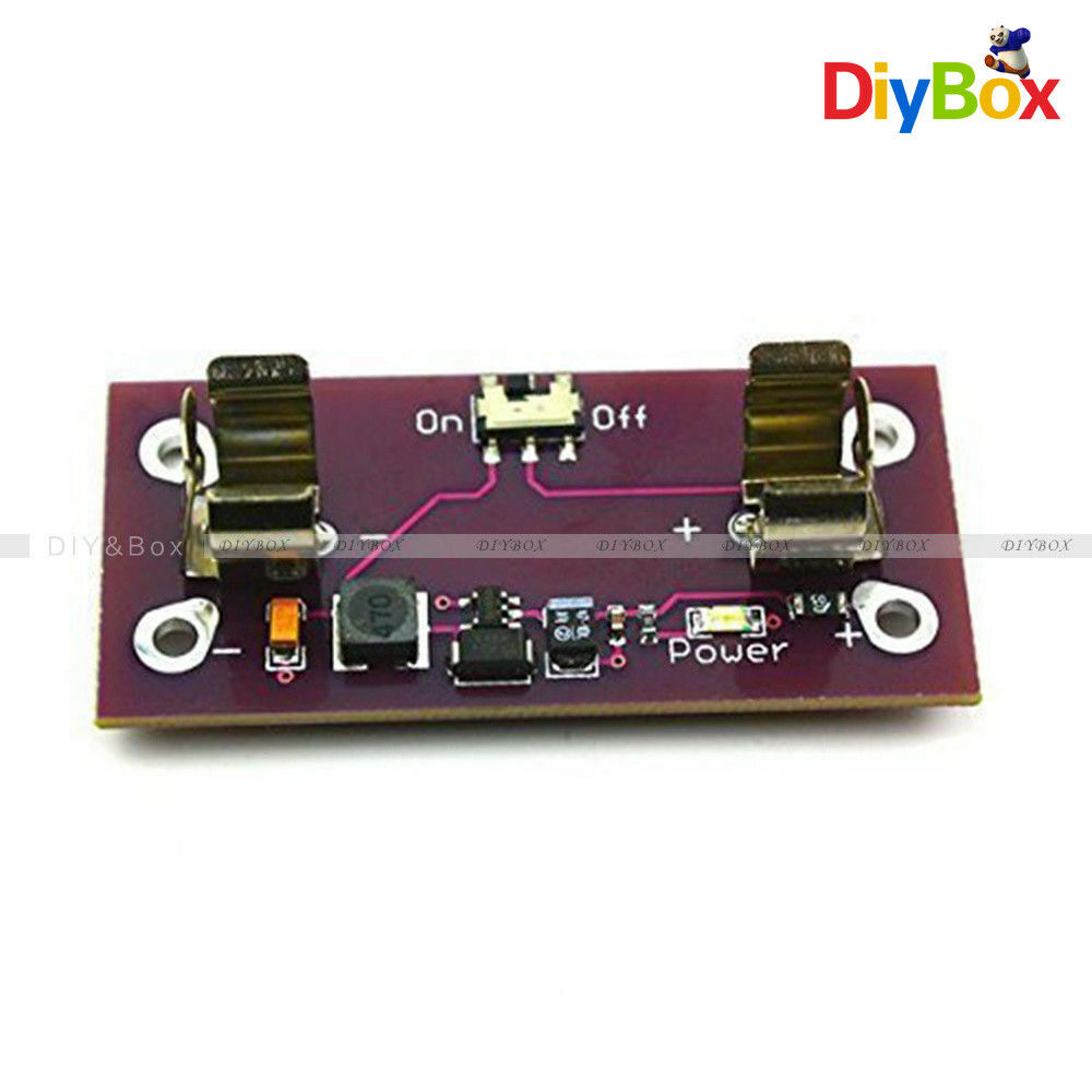LilyPad Power Supply Module Step up to 5V AAA Battery Converter for Arduino
