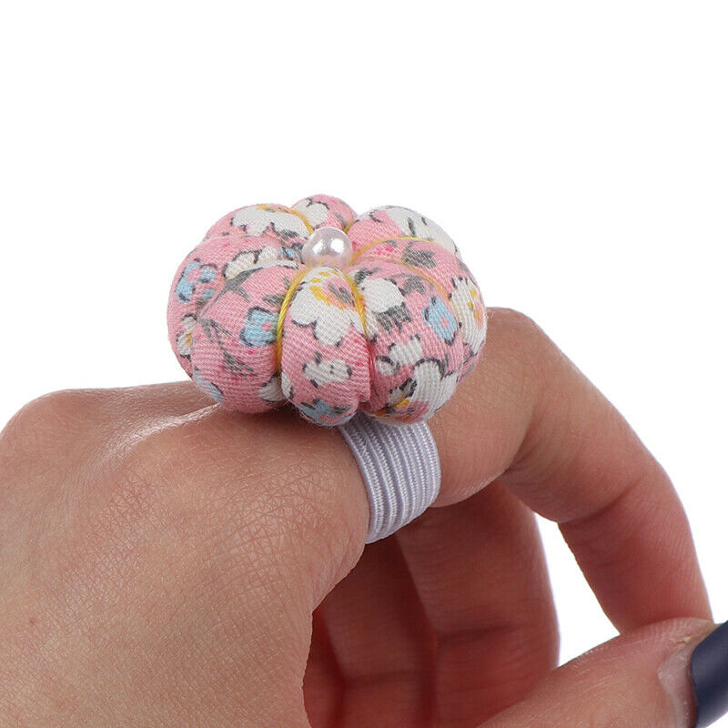 Sewing Pin Accessories Pumpkin Ball Shaped Needle Pin Cushion DIY Craft S.l8