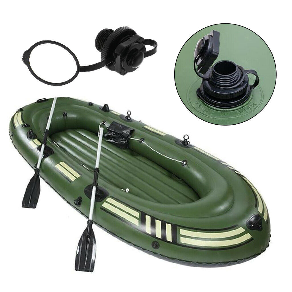 2Pcs Premium Air Valve Caps Screw-in Kayak Boston Valve Universal Blocker