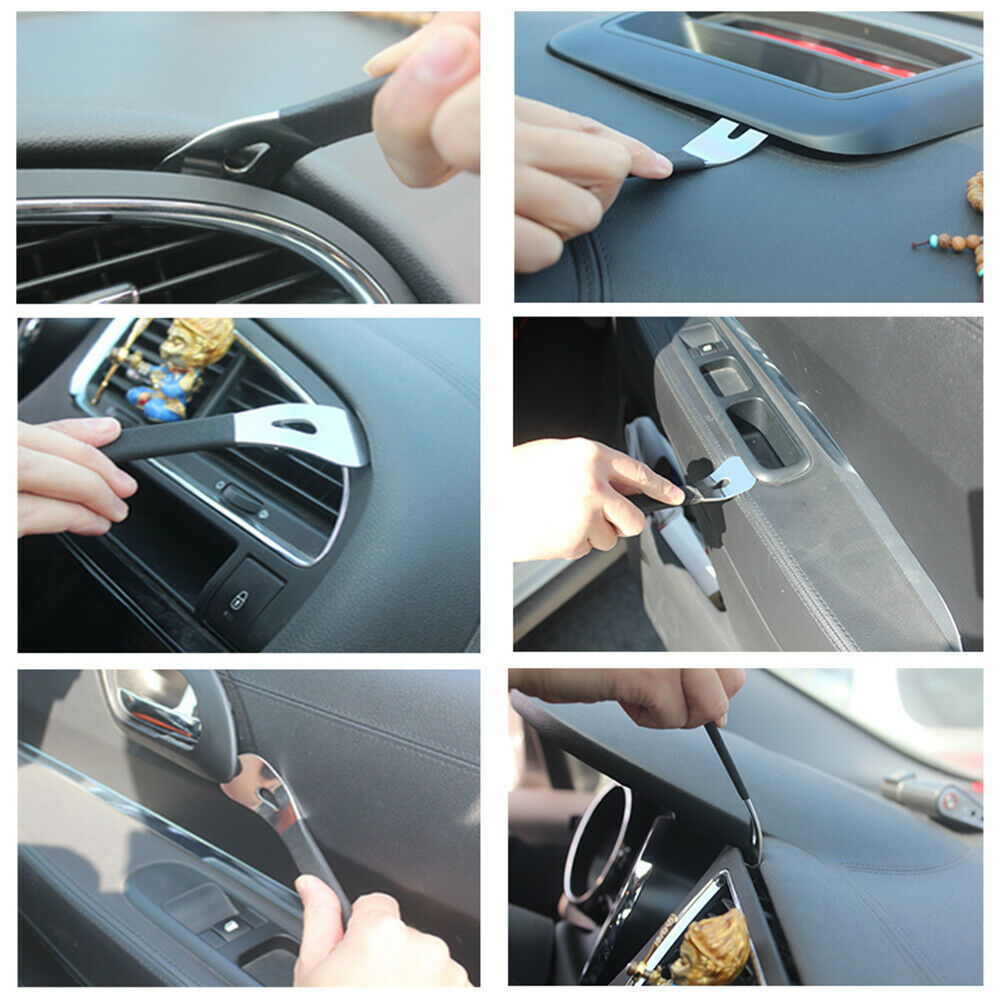 Trim Removal Tool Double Head Car Radio Panel Door Clip Dash Removal Tool @