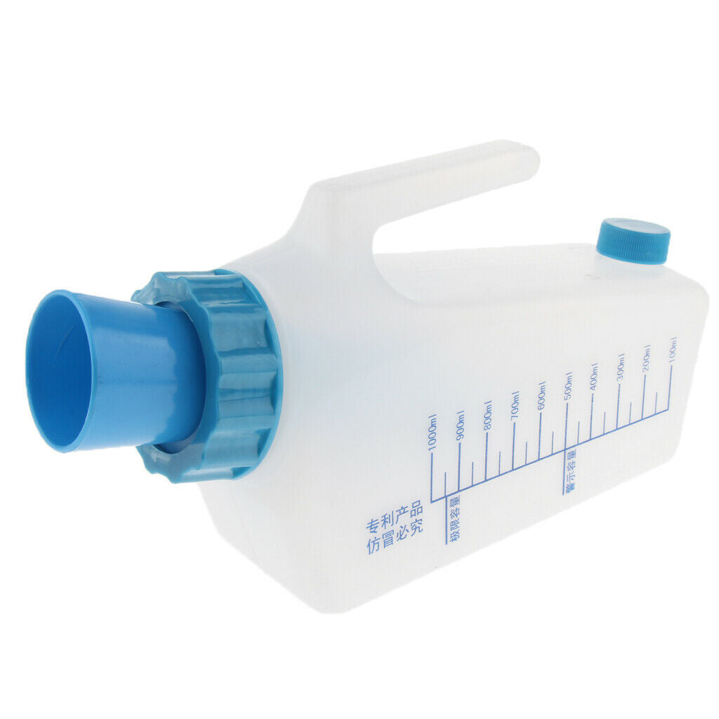 1000ml Portable Reusable Male Pee Urinal Bottle Collector for Car Travel
