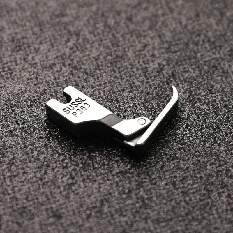 Industrial sewing foot flatcar 0.3 presser zipper foot P363 thin steel presser