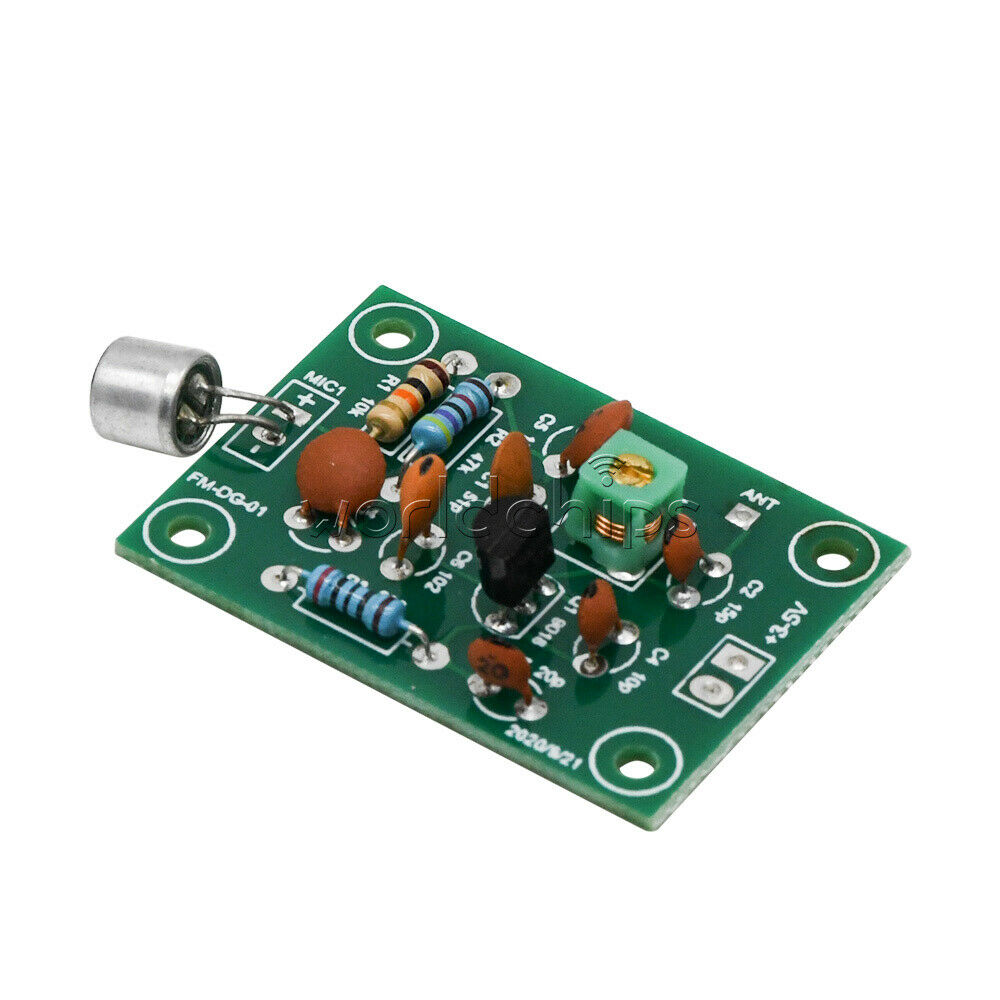 Wireless microphone Ham FM radio transmitter mini wireless module 3v~5v 91~103MH