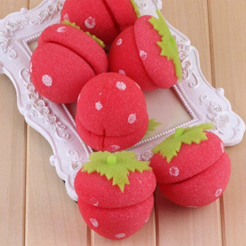 6Pcs Magic Hair Curlers Rollers Curler Soft Sponge Foam Balls Curling Rol.l8