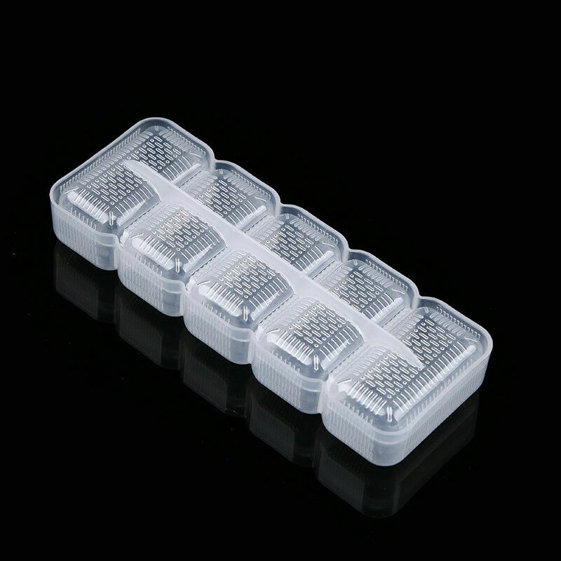 100℃ Sushi 5 Roll Maker Kit Rice Plastic Mold Mould Kitchen Non-stick DIY Set