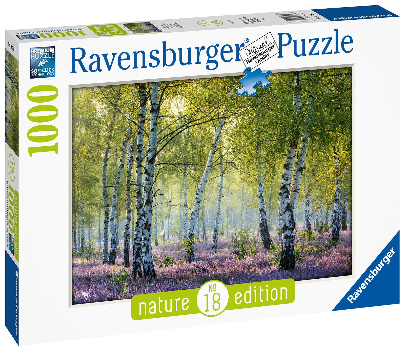 16753 Ravensburger Birch Forest Jigsaw Puzzle includes 1000 Pieces Age 12 Year+