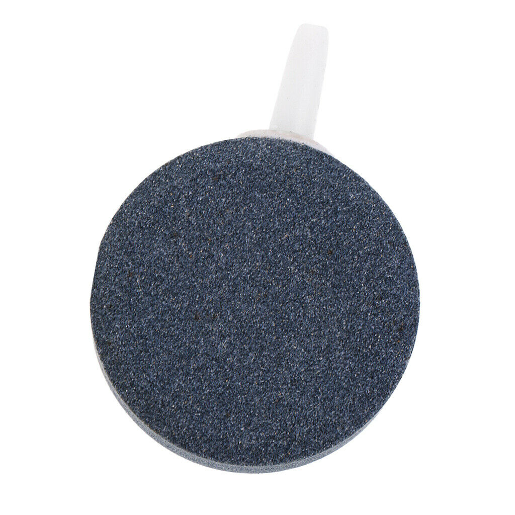 2x 40/80mm Ceramic Round Air Stone Bubble Aquarium