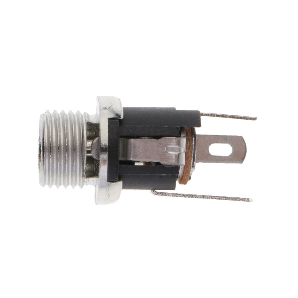 DC Panel Socket 3 Pin metal soldering lugs Connectors Pack of 10