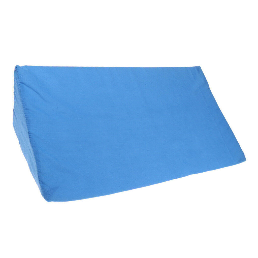 3Pcs Comfort Triangle Bedridden Pillows Wedge Cushion with Removable Cover