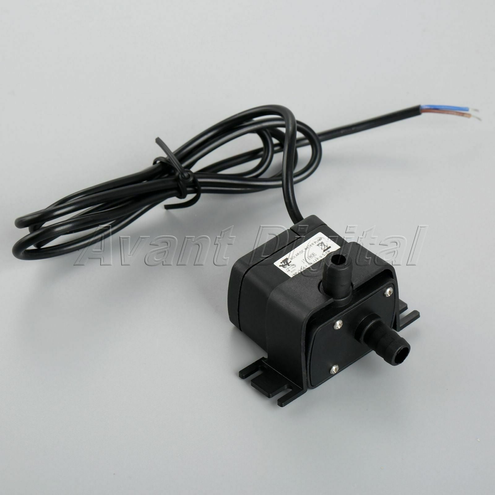 PC 12V 350L/H Pump Brushless Fish Pond Garden Waterproof Water Pump Rubber Hose
