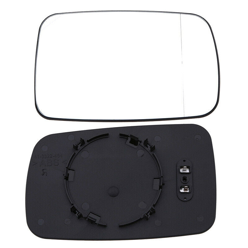 Fit BMW 3-Series E46 7-Series E65 1999-2008 Left Driver Side Mirror Glass Heated