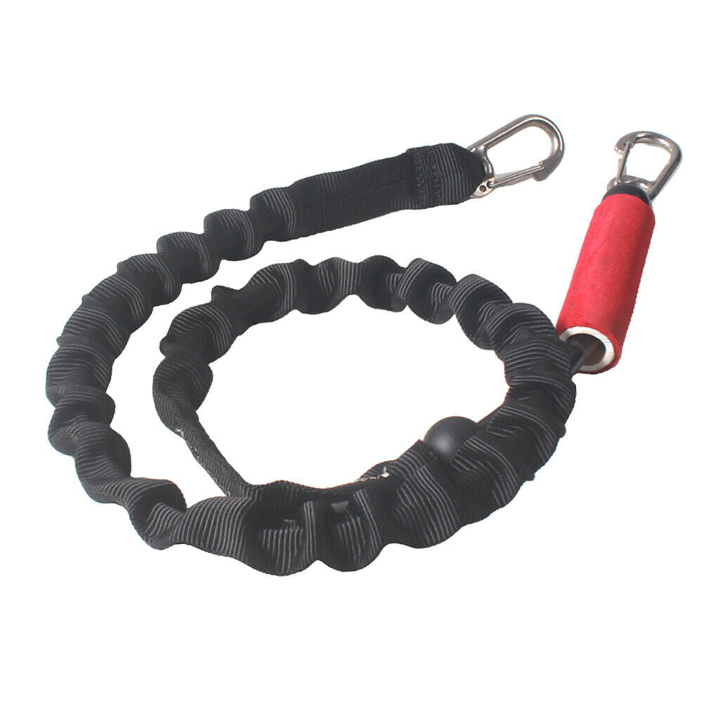 Kitesurfing Kiteboard Slider Release Kite Leash Bungee Rope & Carabiner