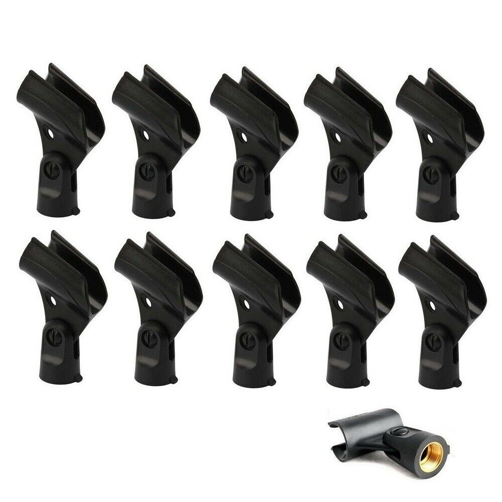 SM48 Microphone Clip Holder Stand for Shure Wired Mics SM58 Beat58A & other 3/4"