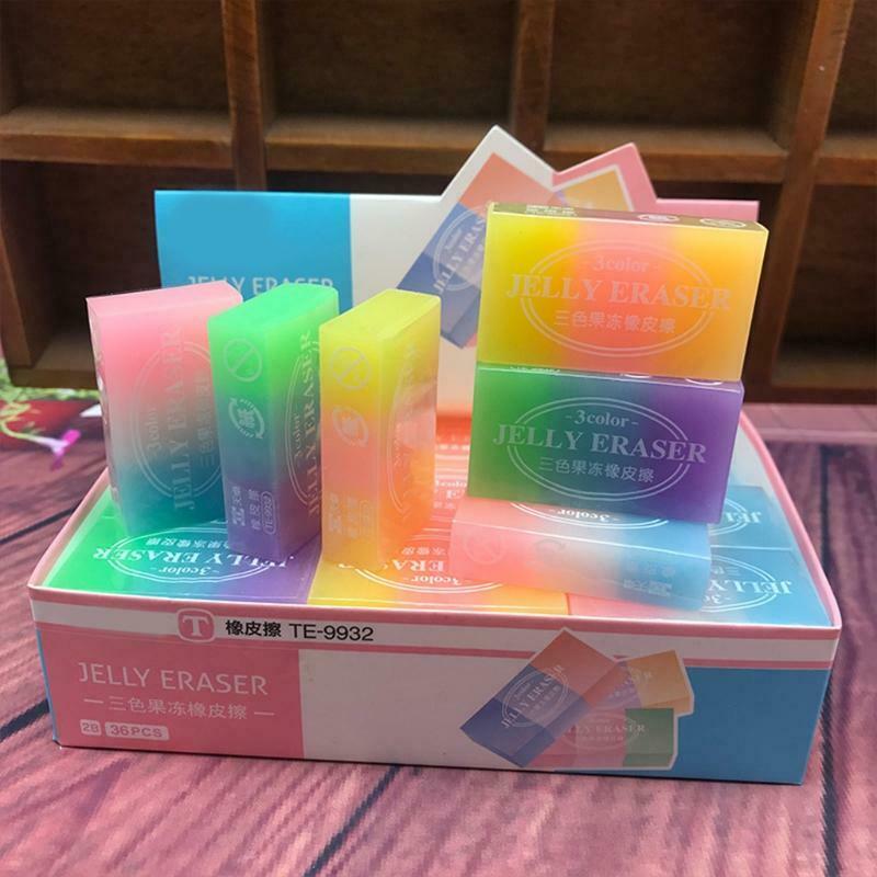 Jelly Color Eraser for Student Art Drawing Exam Wiping Things Super Clean
