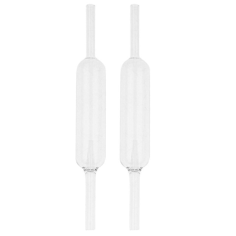 2-pack Aquarium Fish Tank Crystal Clear CO2 Monitor Checker Bubble Counter