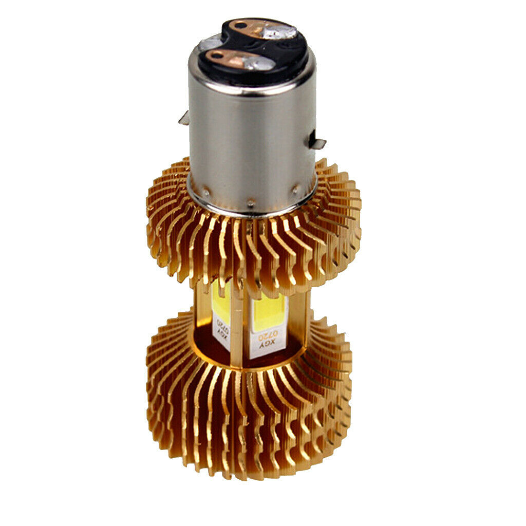 New Motorcycle LED Double Claw Headlight 12-80V